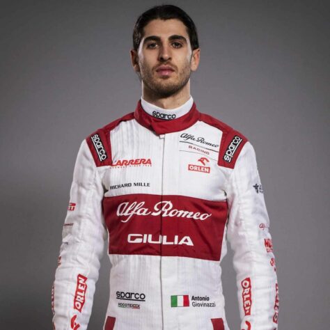 17º - Antonio Giovinazzi (Alfa Romeo) - 4 pontos - Melhor resultado: 9º no GP da Áustria