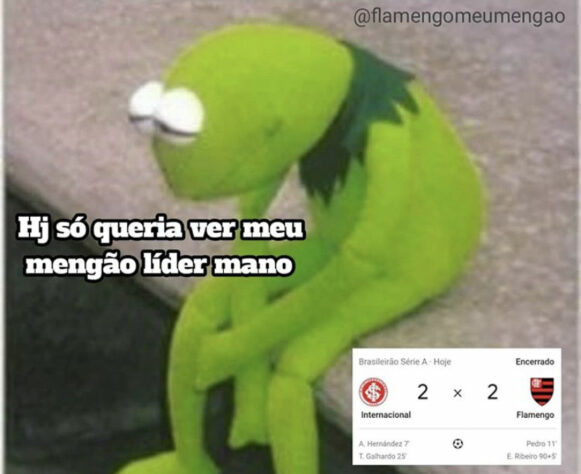 Brasileirão: os melhores memes de Internacional 2 x 2 Flamengo