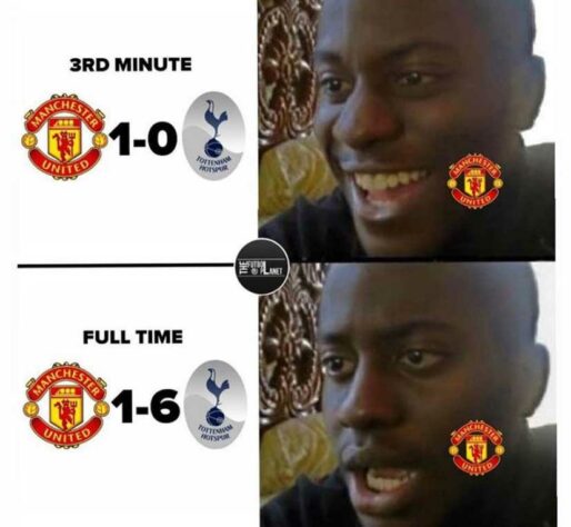 Premier League: goleadas do Tottenham sobre o Manchester United e do Aston Villa sobre o LIverpool renderam memes na web