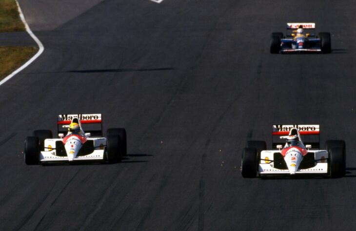 No GP do Japão de 1991, Ayrton Senna abriu o caminho para Gerhard Berger na última volta. O austríaco venceu a corrida, o brasileiro conquistou o tricampeonato mundial