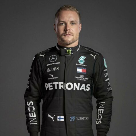 2º - Valtteri Bottas (Mercedes) - 179 pontos - Melhor resultado: 1º nos GPs da Áustria e Rússia