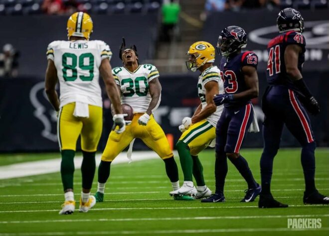 2 - Green Bay Packers: Nada como encarar o Houston Texans para se reabilitar na NFL.