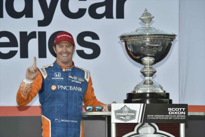 Scott DIxon conquistou o título de 2018 pela Ganassi