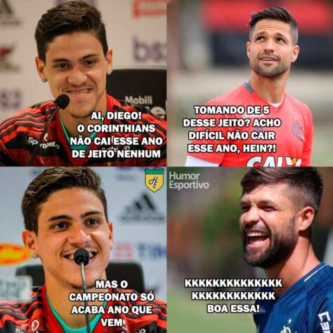 Memes da goleada do Corinthians sobre o São Paulo por 6 a 1