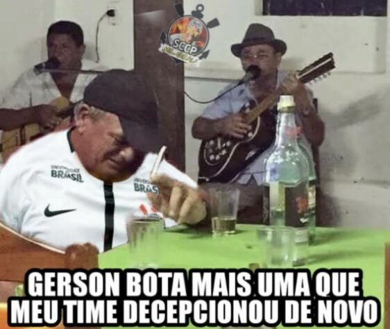 Memes: Corinthians termina rodada na zona de rebaixamento e vira piada na web