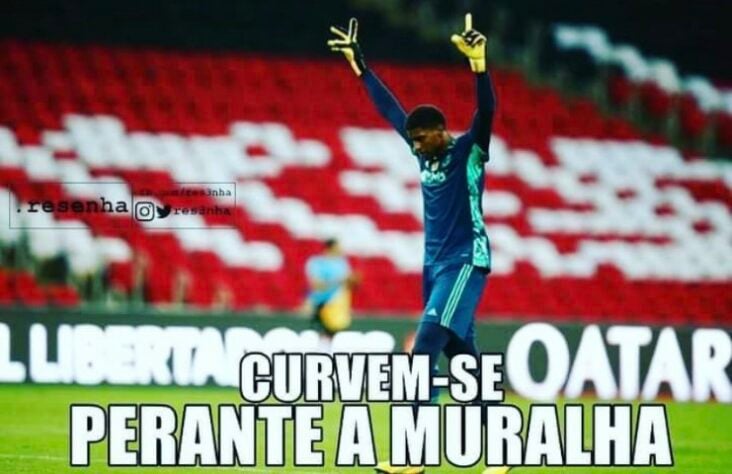 Peredão rubro-negro: Hugo Souza, o Neneca, ganha memes e é enaltecido por flamenguistas após vitória sobre o Athletico Paranaense