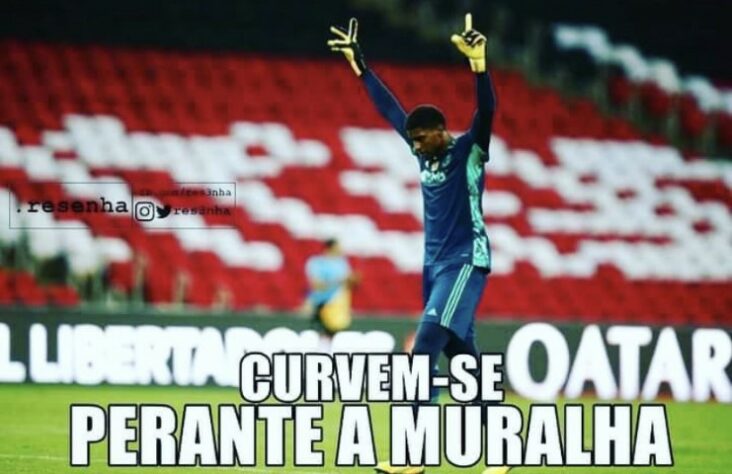 Peredão rubro-negro: Hugo Souza, o Neneca, ganha memes e é enaltecido por flamenguistas após vitória sobre o Athletico Paranaense