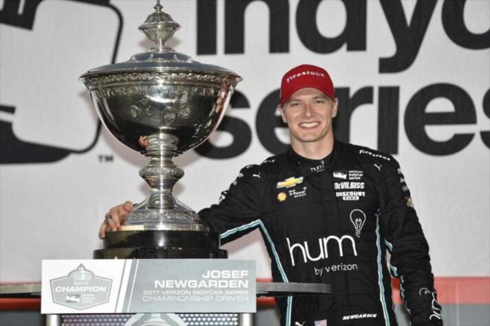 Josef Newgarden conquistou o título de 2017 pela Penske