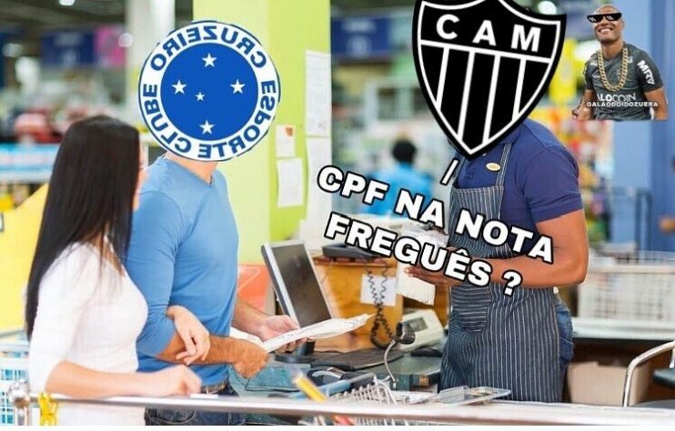 04.08.19 - Já na partida seguinte, o Cruzeiro foi derrotado pelo rival Atlético-MG. A crise aumentava dentro do clube.