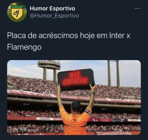 Brasileirão: os melhores memes de Internacional 2 x 2 Flamengo