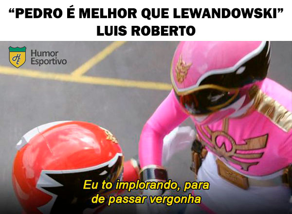 Luis Roberto compara Pedro, do Flamengo, a Lewandowski e vira meme nas redes sociais