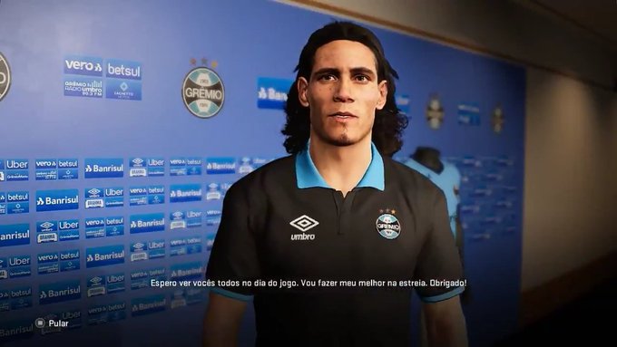 Após acerto de Cavani com Manchester United, Grêmio e Atlético-MG são alvo de memes