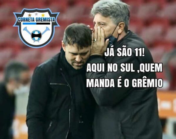 Os memes do 1 a 1 no GreNal pela 13ª rodada do Brasileirão