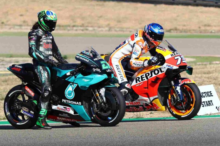 Franco Morbidelli e Álex Márquez