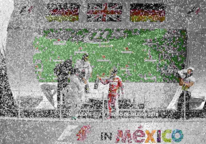 51 - No México, também em 2016, Lewis Hamilton manteve a sequência de vitórias para alcançar Nico Rosberg