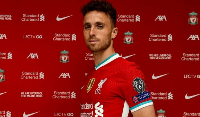 13- DIOGO JOTA – O Liverpool contratou o atacante Diogo Jota por 44,7 milhões de euros. O português estava no Wolves. 