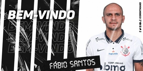 FECHADO - Nesta segunda-feira, o Corinthians confirmou o retorno do lateral-esquerdo Fábio Santos ao clube. O jogador, que estava no Atlético-MG, retorna ao Timão, onde jogou de 2011 a 2015. O jogador foi um pedido especial do treinador Vagner Mancini.