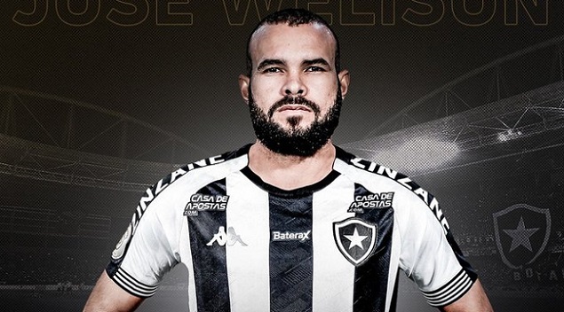 FECHADO - O Botafogo anunciou mais um reforço para a temporada. Trata-se de José Welison, meio-campista que chega por empréstimo até maio de 2021 junto ao Atlético-MG. O reforço foi oficializado nas redes sociais do clube de General Severiano nesta quinta-feira.