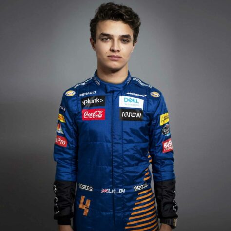 7º - Lando Norris (McLaren) - 65 pontos - Melhor resultado: 3º no GP da Áustria