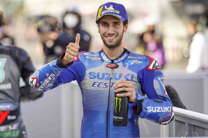 Álex Rins é terceiro empatado com o francês da SRT