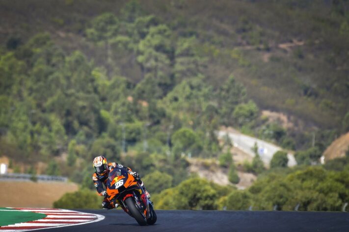 Dani Pedrosa, piloto de testes da KTM, foi o quinto mais rápido do dia