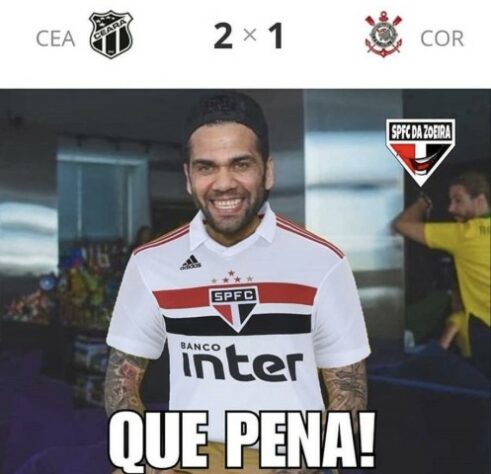 Memes: Corinthians termina rodada na zona de rebaixamento e vira piada na web