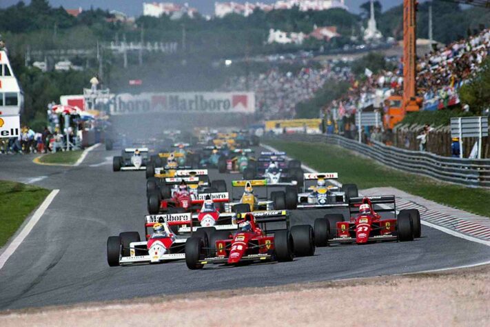 A vitória ficou nas mãos de Gerhard Berger na ocasião. Stefan Johannson, de Onyx, foi ao pódio
