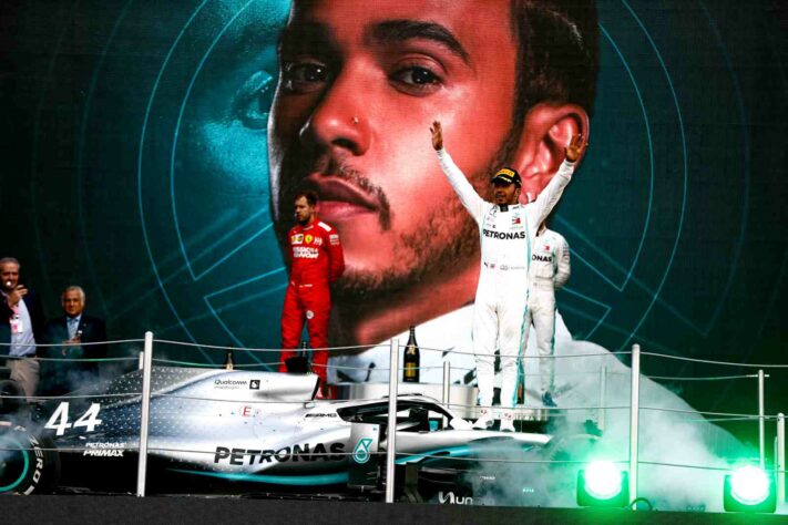 83 - Após vencer o hexacampeonato mundial na etapa anterior, Hamilton conquistou o GP do México de 2019