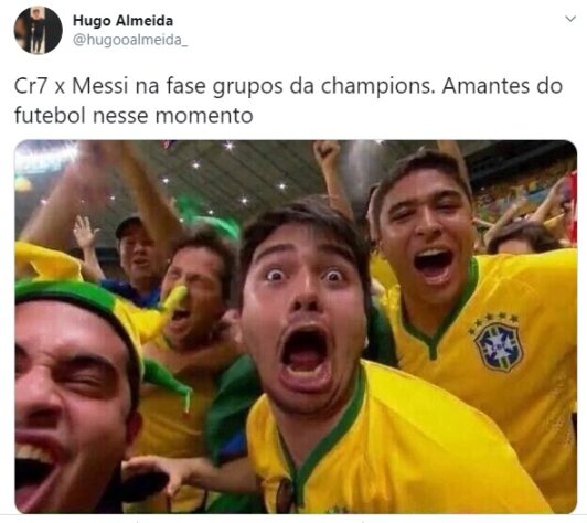 Juventus e Barcelona caem no mesmo grupo da Champions e fato rende memes com Cristiano Ronaldo e Messi