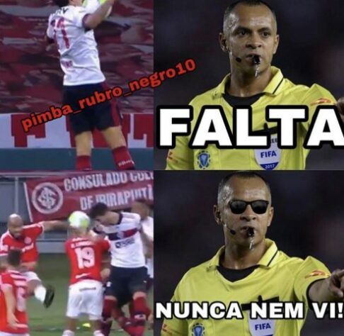 Brasileirão: os melhores memes de Internacional 2 x 2 Flamengo