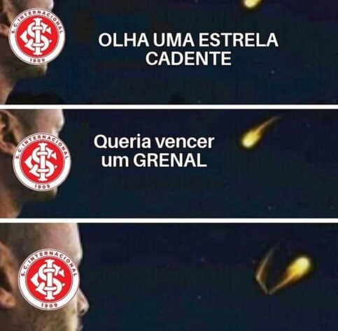 Os memes do 1 a 1 no GreNal pela 13ª rodada do Brasileirão