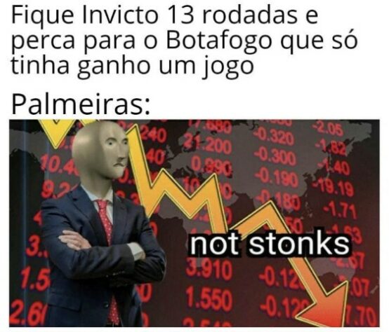 Brasileirão: os melhores memes de Botafogo 2 x 1 Palmeiras