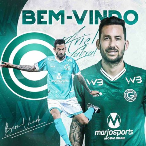FECHADO - O Goiás confirmou a chegada do volante Ariel Cabral, ex-Cruzeiro, até o fim do Brasileirão.