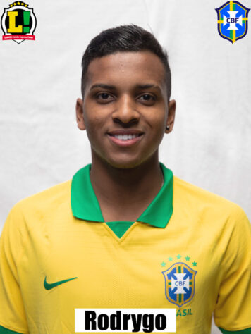 Rodrygo - 6,5 - Tocou pouco na bola, mas mesmo assim teve tempo de deixar sua marca para fechar a conta.