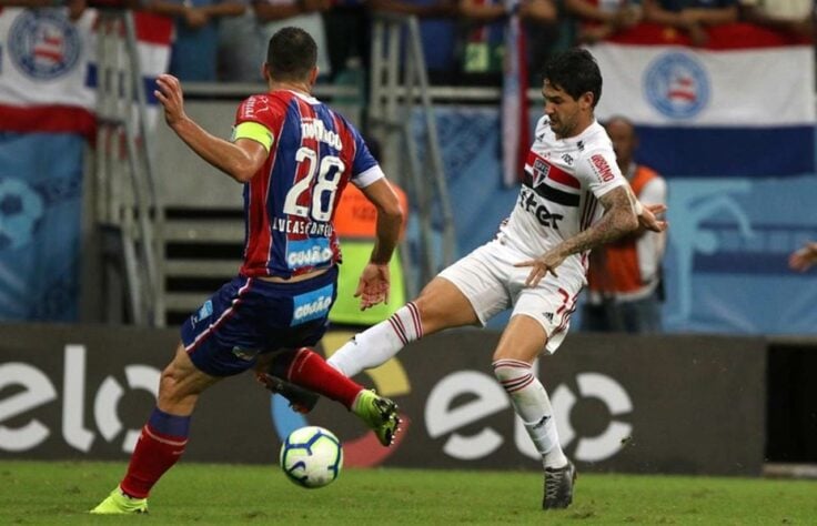 2019 - Oitavas de final - Bahia: desta vez, o algoz foi o Bahia, que venceu os dois jogos por 1 a 0 e eliminou o São Paulo.