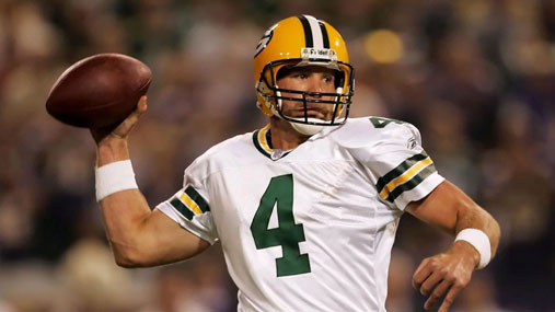 4º Brett Favre - 508 touchdowns