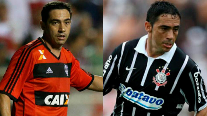 CHICÃO – O zagueiro fez sua carreira no Corinthians, onde conquistou Libertadores, Brasileiro e Mundial. Depois, ajudou o Flamengo na conquista da Copa do Brasil de 2013. 