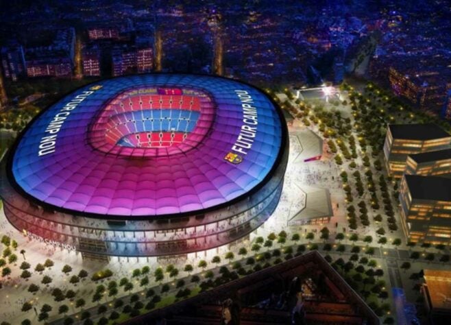 O Barcelona está armando uma reforma grandiosa para o seu estádio. A modernização chamada de “Espai Barça” visa remodelar todo estádio e criar um novo centro de eventos.