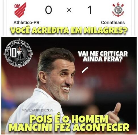 Brasileirão: os melhores memes de Athletico-PR 0 x 1 Corinthians