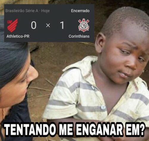 Brasileirão: os melhores memes de Athletico-PR 0 x 1 Corinthians