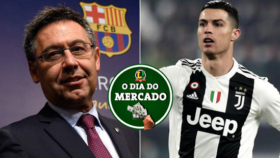 A terça-feira trouxe definições importantes no mundo da bola. O presidente do Barcelona, Josep Maria Bartomeu, renunciou, causando uma reviravolta no clube catalão. Além disso, o PSG estuda contratar Cristiano Ronaldo caso Mbappé deixe o clube na próxima janela de verão da Europa.No Brasil, o Corinthians fez proposta por zagueiro brasileiro atuando na França, Palmeiras intensificou o interesse por atacante do Shakhtar Donetsk. Além disso, o Vasco apresentou seu novo reforço, e Grêmio e Botafogo monitoram a situação de jogadores estrangeiros. Confira essas e outras notícias no Dia do Mercado (Por Redação do LANCE!).