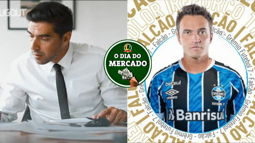 A quarta-feira foi agitada no mercado da bola. O Palmeiras avançou na negociação para contratar o técnico português Abel Ferreira e tem um acordo verbal com o treinador, enquanto o Grêmio anunciou a contratação de Falcão, o Rei do Futsal. Veja essas e outras movimentações do vaivém. (Por Gabriel Santos)