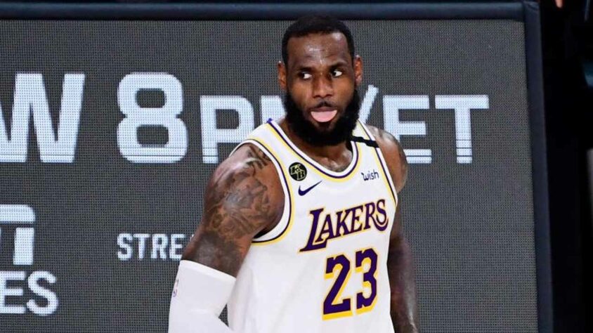 LeBron James: o craque do basquete Los Angeles Lakers, da NBA, declarou voto para Biden e sua vice, Kamala Harris.