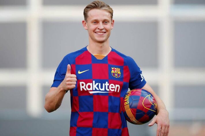 10° lugar: Frenkie de Jong (meia - Holanda - 24 anos - Barcelona)  - valor de mercado: 115,2 milhões de euros (R$ 743 milhões)