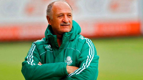 Luiz Felipe Scolari era o técnico do Palmeiras no Campeonato Brasileiro de 2018. Hoje, Felipão treina o Cruzeiro na disputa da Série B.