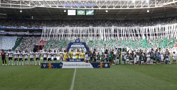 PALMEIRAS: Fernando Prass; Mayke, Luan, Gustavo Gómez e Victor Luis (Diogo Barbosa, 28’/2ºT); Felipe Melo, Bruno Henrique, Gustavo Scarpa (Zé Rafael, 20’/2ºT) e Ricardo Goulart; Deyverson e Dudu. Técnico: Luiz Felipe Scolari.