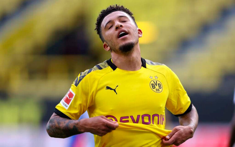 Jadon Sancho - Antigo sonho do Manchester United, o ponta inglês ficou no Borussia Dortmund na última janela, mas segue na lista de desejos dos Red Devils. O clube alemão espera receber cerca de 120 milhões de euros (800 milhões de reais) para liberar o atleta.