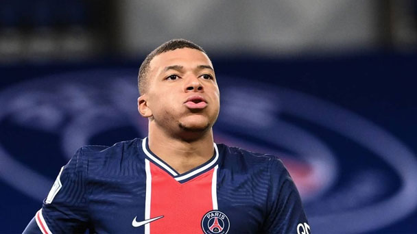 4º: Kylian Mbappé (Paris Saint-Germain) - 25 gols / 50 pontos