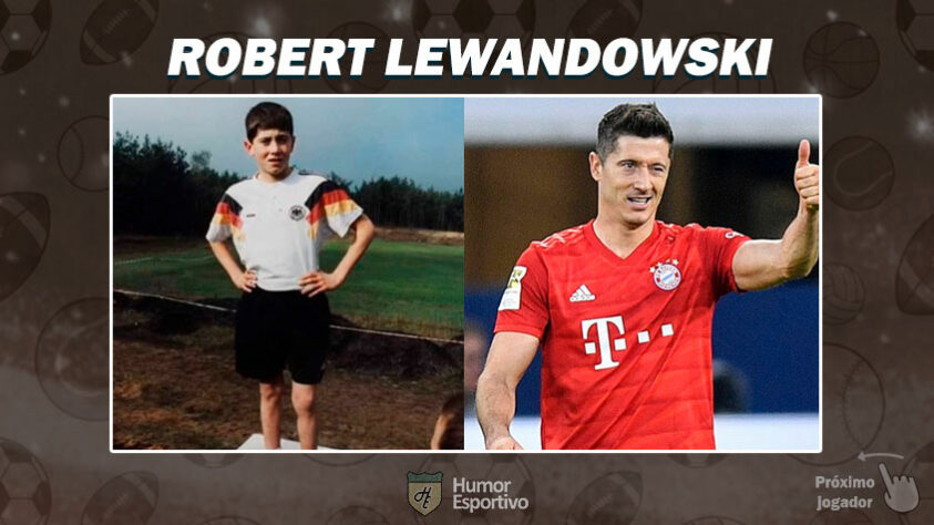 Resposta: Robert Lewandowski. Tente a próxima foto!