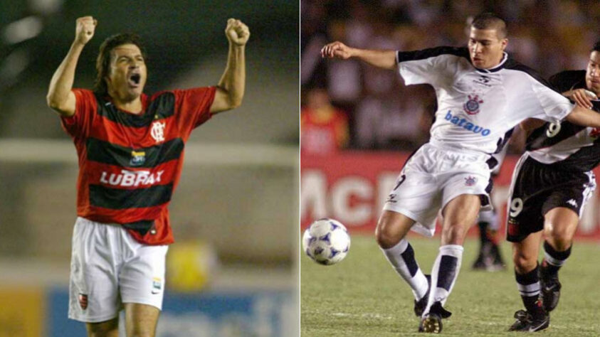 LUIZÃO – O atacante venceu o Mundial de Clubes de 2000 e o Brasileiro de 1999 com o Corinthians e a Copa do Brasil de 2006 pelo Flamengo.